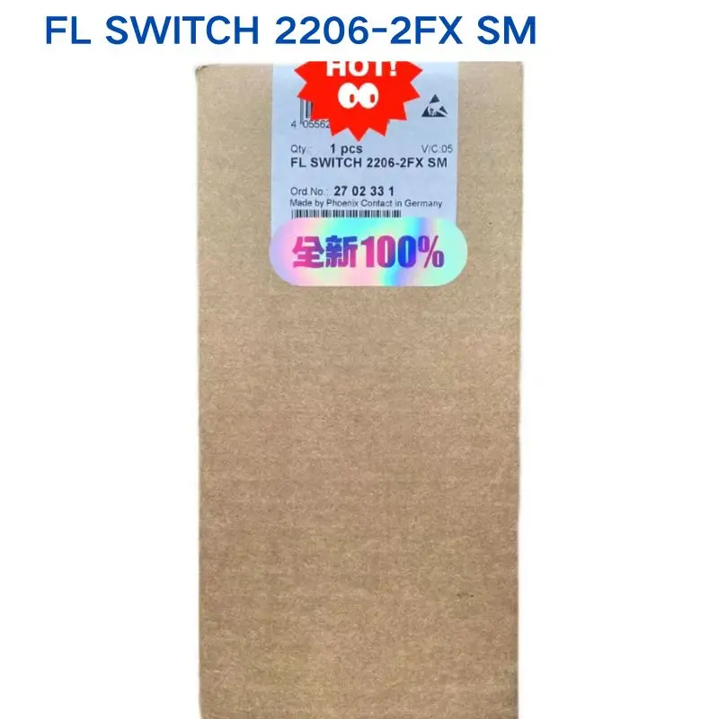 

Brand new PHOENIX Switch FL SWITCH 2206-2FX SM 2702331