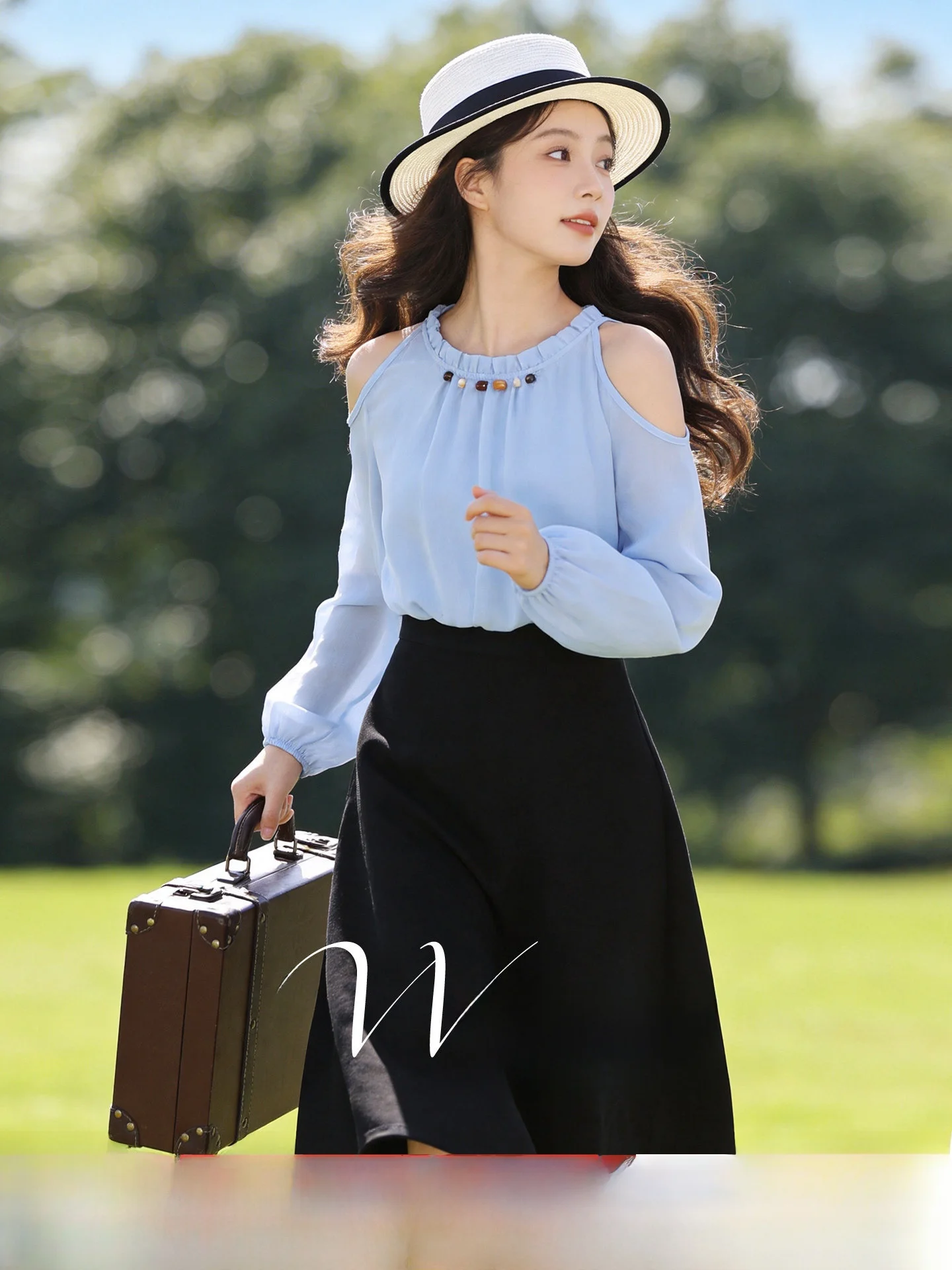 

Летнее платье больших размеров, новое, свободного кроя, в этническом стиле, с круглым вырезом, открытыми плечами, сшитое из разных тканей, с завышенной талией, А-силуэт, для женщин