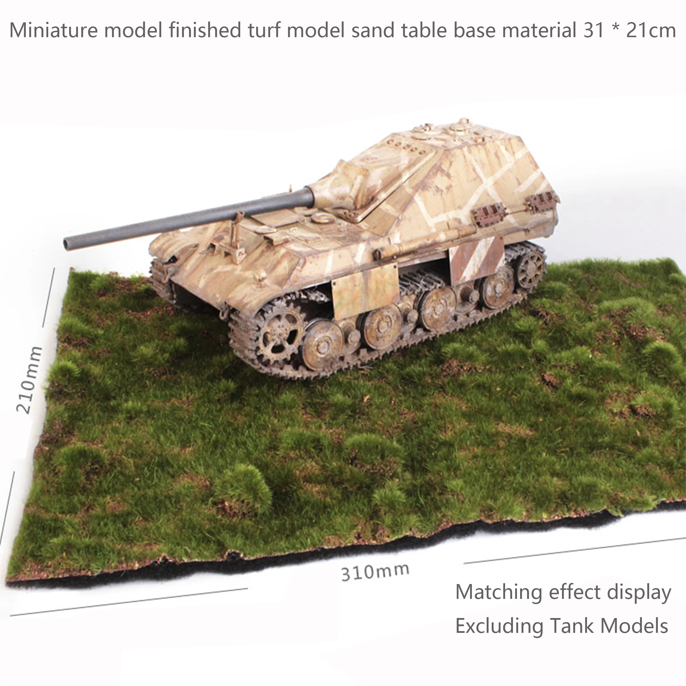 

Miniature model finished turf model sand table base material 31 * 21cm DIY Scene Transformation Materials