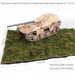 Miniature model finished turf model sand table base material 31 * 21cm  DIY Scene Transformation Materials