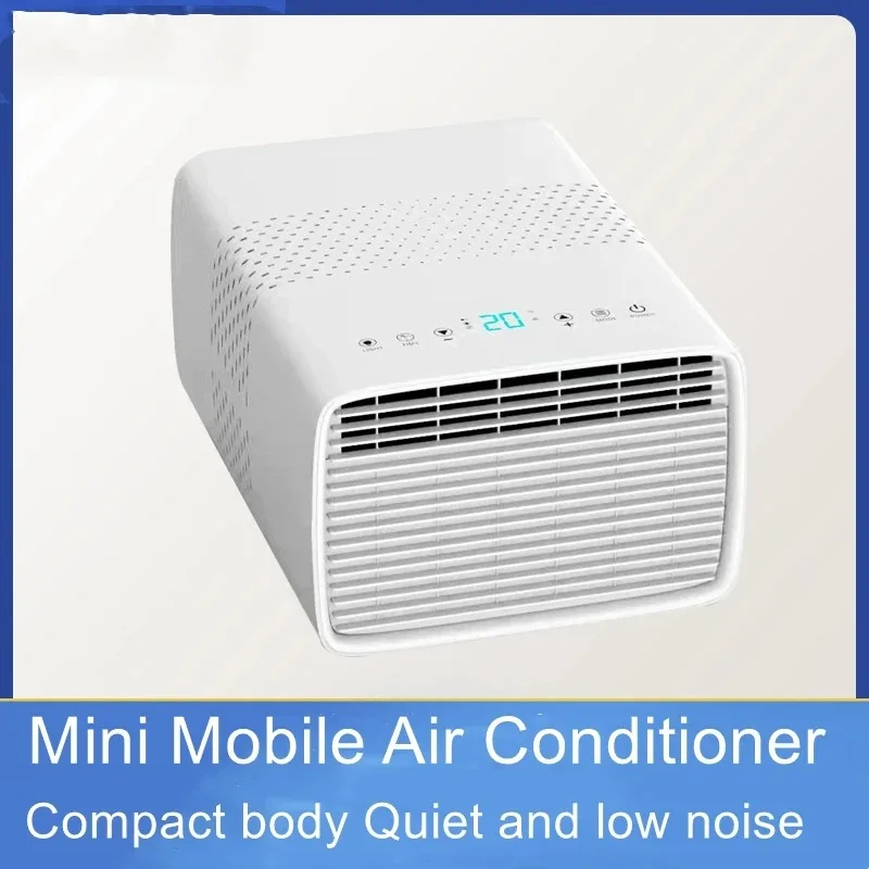 Mini mobile air conditioner drain-free air conditioning compressor cooler portable tent home dormitory small air conditioner