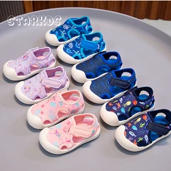 Baby Kids 2023 Summer Sport Sandals Little Boys Closed Toe Quick Dry Beach Sandalias Toddler Girls Breathable Soft Water Shoes