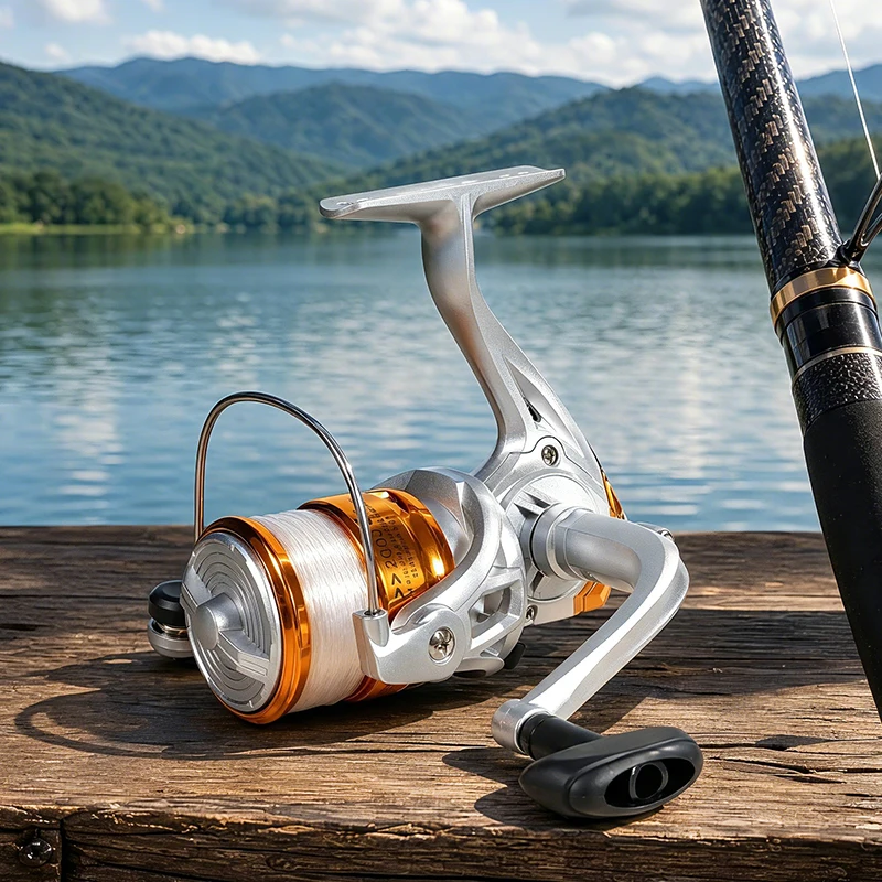 High Performance Spinning Reel, Smooth & Long-lasting, Ergonomic Frame, Versatile Tackle for Freshwater & Saltwater Fishing