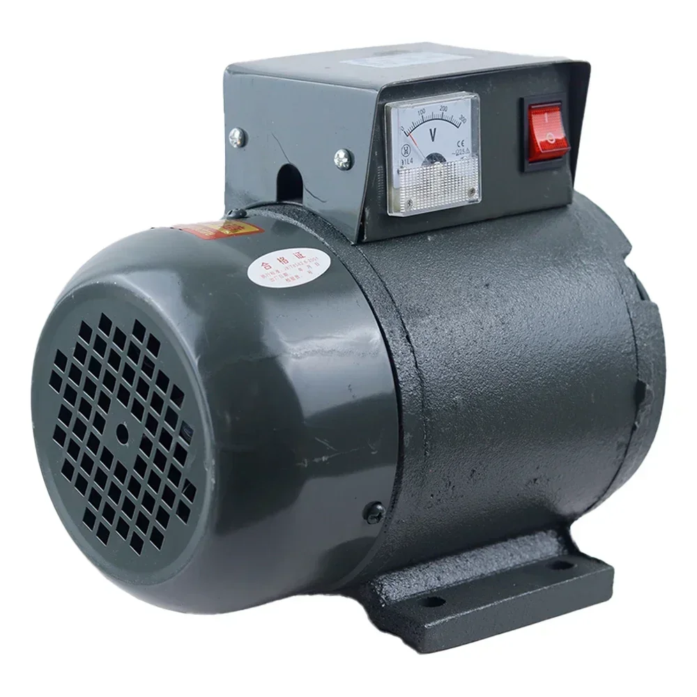 220V 3kw/5kw/7kw Permanent Magnet brushless Generator Single-phase Pulley-type Pure Copper Generator for Home Lighting
