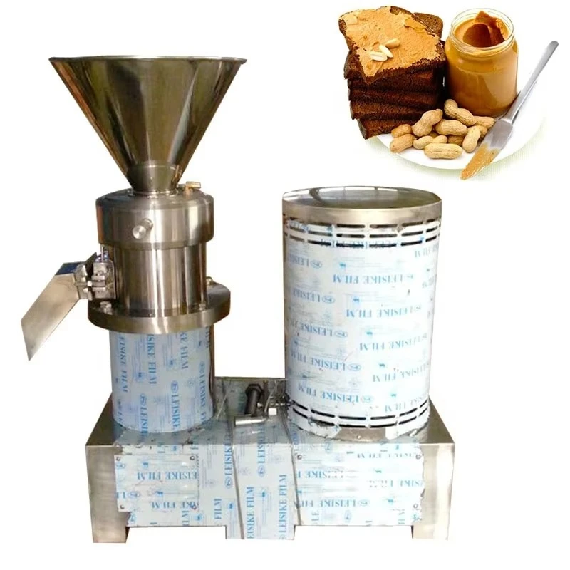 High Efficiency Stainless Steel Colloid Mill Ultra Fine Grinder For Fruit Milk Mayonnaise Tahini Ketchup Extraction