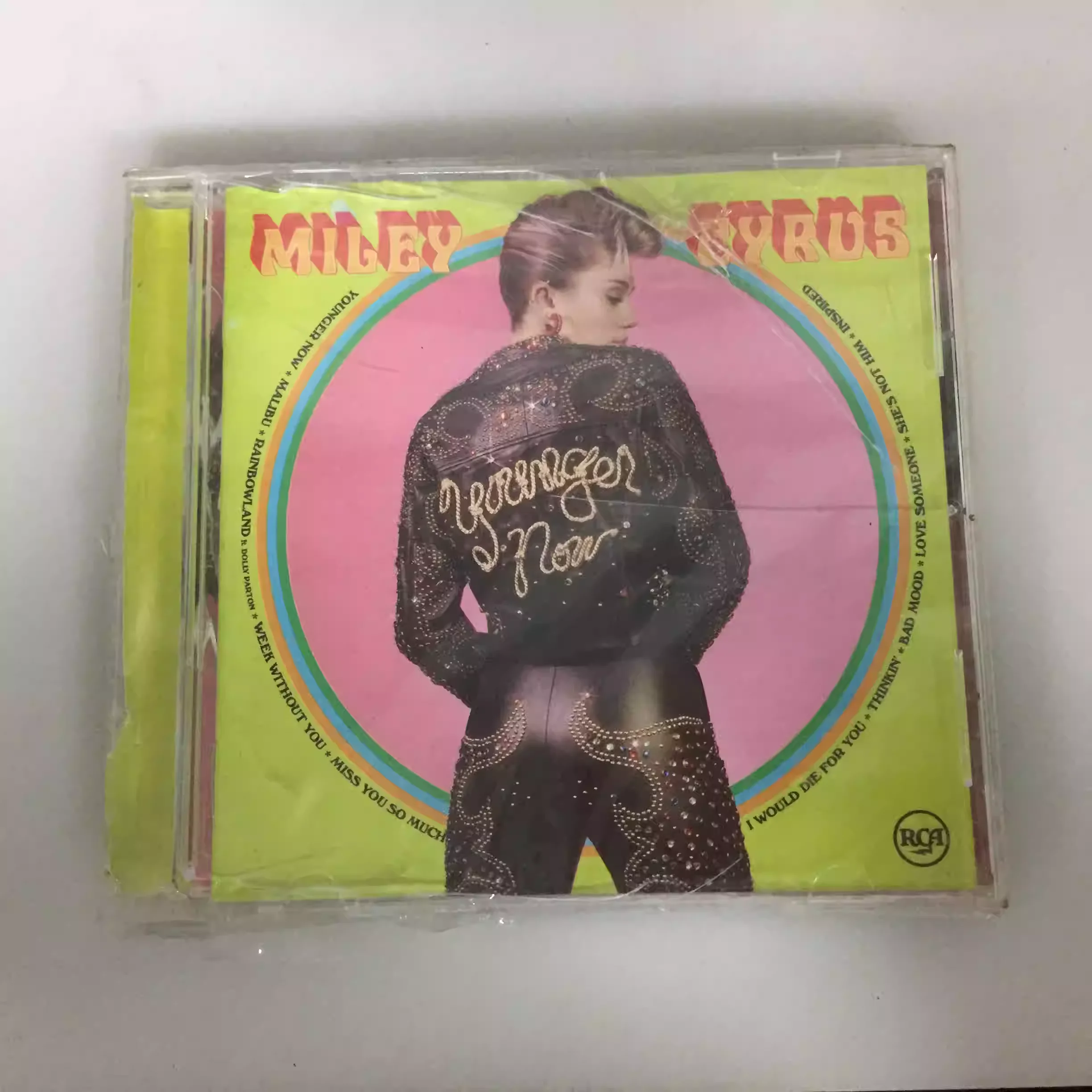 

CD Classic Country Pop & Pop Rock Album Miley Cyrus Music CD Younger Now Music Record Cosplay Walkman Car Soundtracks Box Gifts