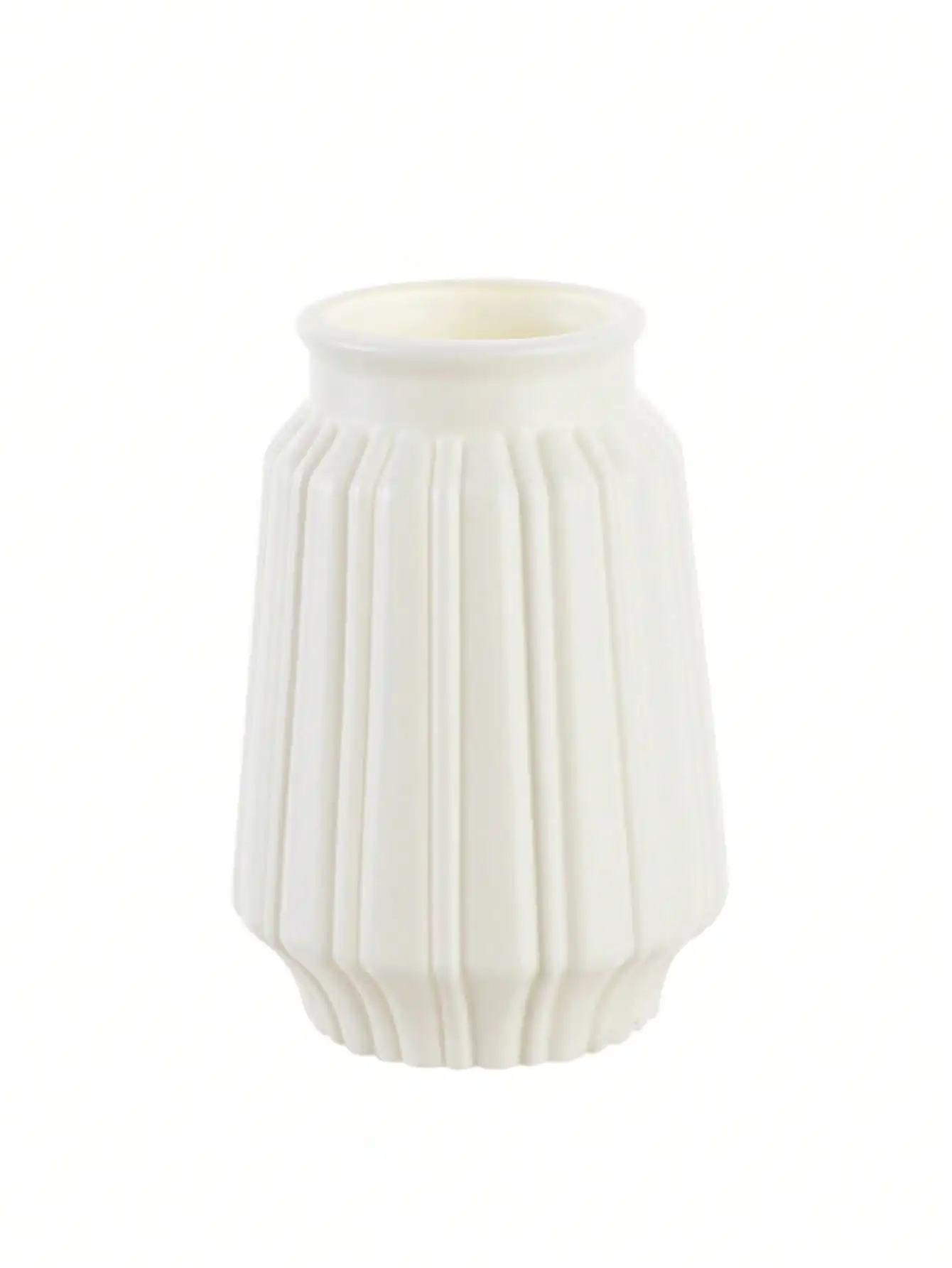 1pc Artificial Flower Plastic Vase, Suitable For Wedding, Room, Home, Hotel, Party, Event, Valentine's Day, Birthday, Graduation Ceremony, Home Decor, Room Decor, Vase, Glass Vase (Due To Lighting, Monitor And Other Reasons, sh2312028636217570