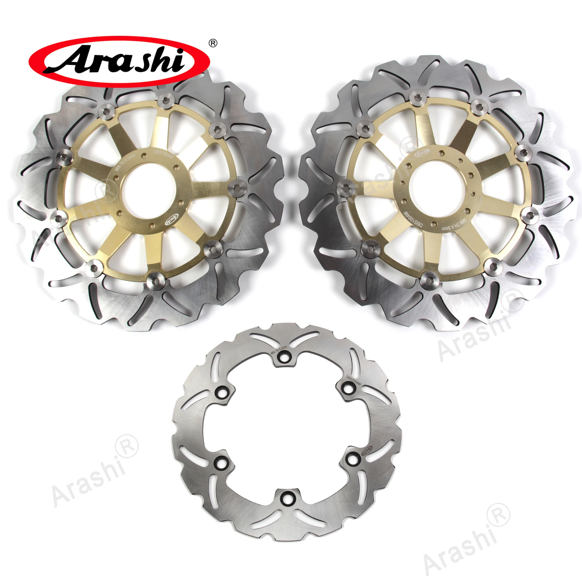 Arashi Voor HONDA XLV VARADERO ABS 1000 2004-2011 CNC Drijvende Remschijf Remschijven Voor Achter XLV1000 2005 2006 2007 2008
