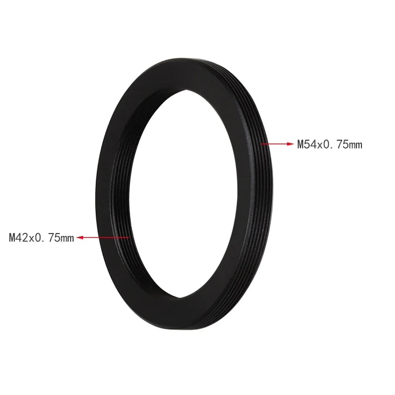 أنثى الموضوع إلى ذكر الموضوع M48 M42 SCT M52 M54 T T2 تلسكوب فلكي التصوير محول حلقة الملحقات M42x0.75