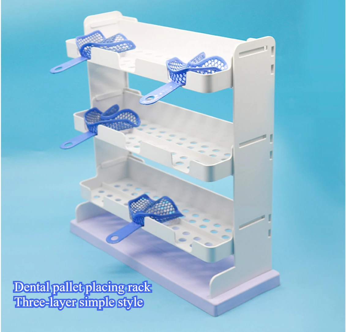 

Один комплект, пластиковый лоток для имплантации для стоматологической лаборатории, рамка, кронштейн, материалы для обработки полки, инструмент для имплантации зубов для профессионального использования