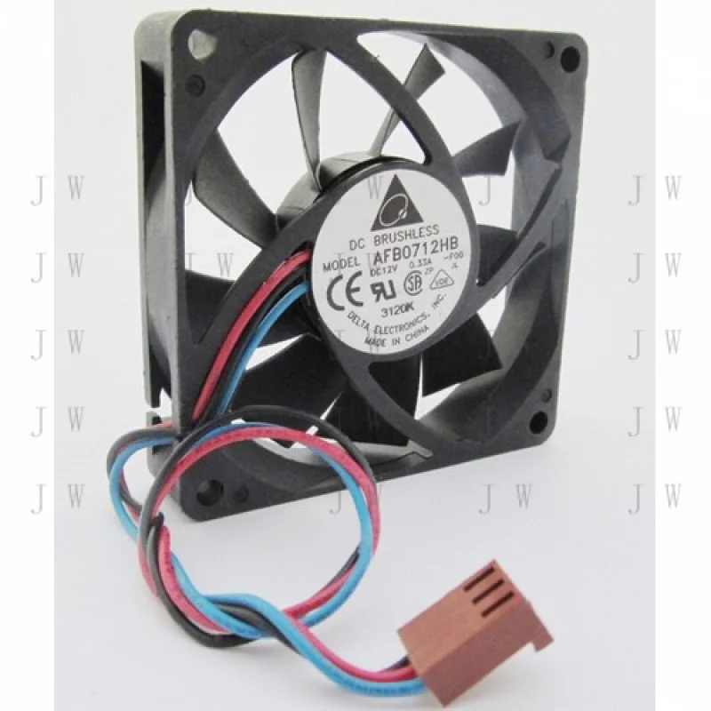 

DDW 1pc for DELTA AFB0712HB 70x70x15mm 70mm 7015 12V 0.33A CPU DC Cooling Fan 3wire