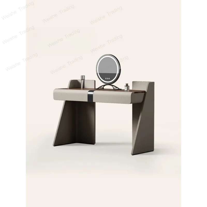 

Dresser Premium Light Luxury Bedroom Black Walnut High-end Solid Wood Makeup Table