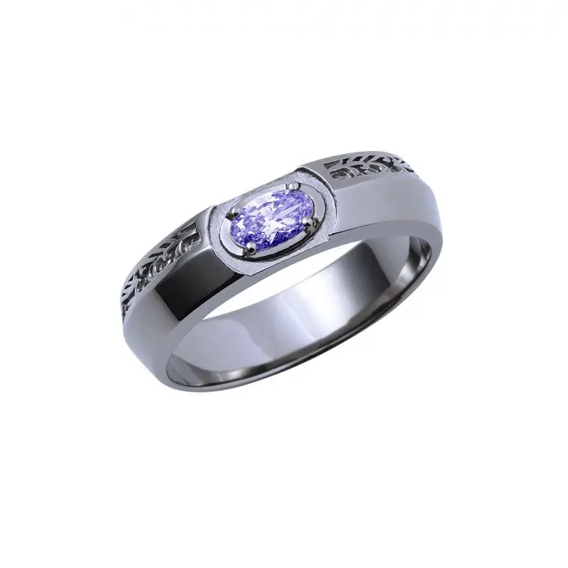 Anime ‌Bungo to Alchemist  Cosplay Ring ‌Futabatei Shimei Rings For Couple Love Fashion Jewelry Accessories Birthday Gift view 2