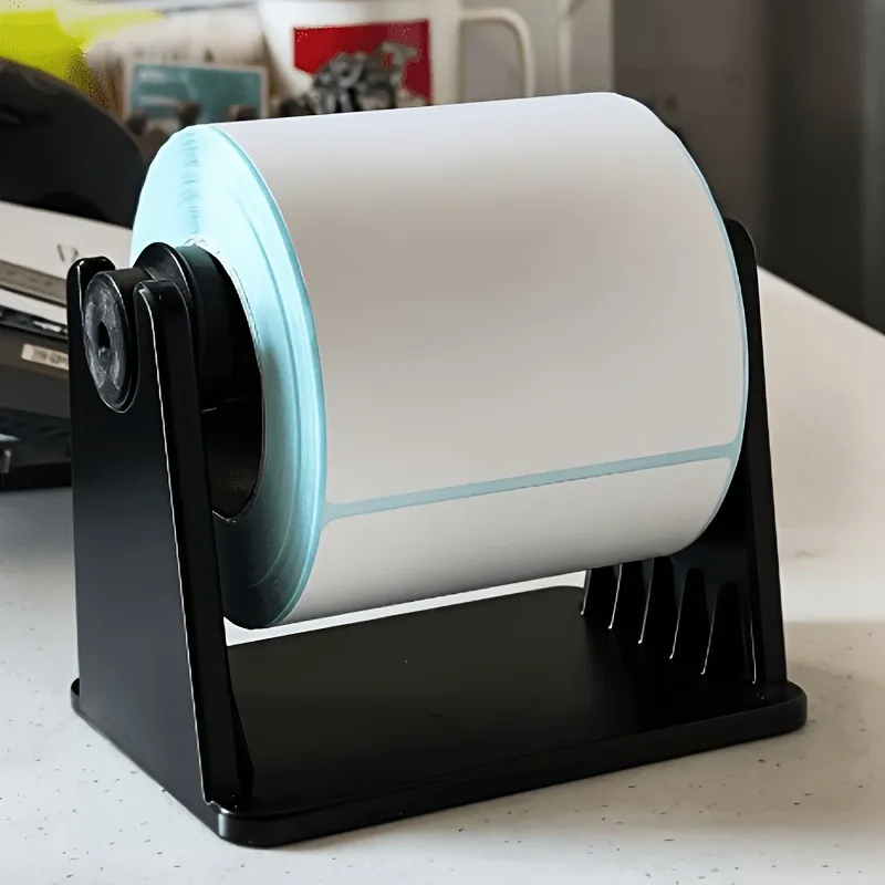 Verstellbarer Etikettenrollenhalter, 3D-Gedruckter Multifunktionaler Papierrollenständer, Universelle Thermodrucker-Halterung