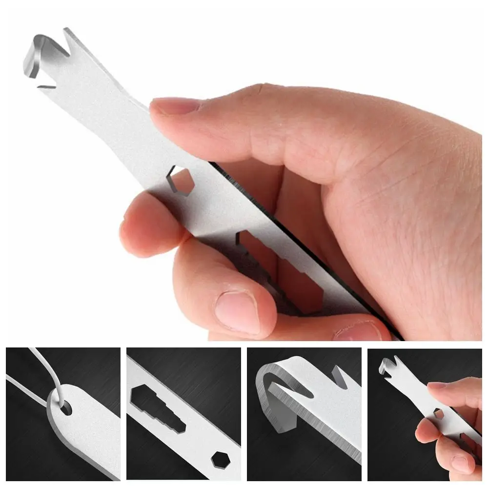 

Удлинительная ручка, витой гаечный ключ, компактный инструмент для скручивания проволоки, прочный, серебристый, быстро вкручивающийся