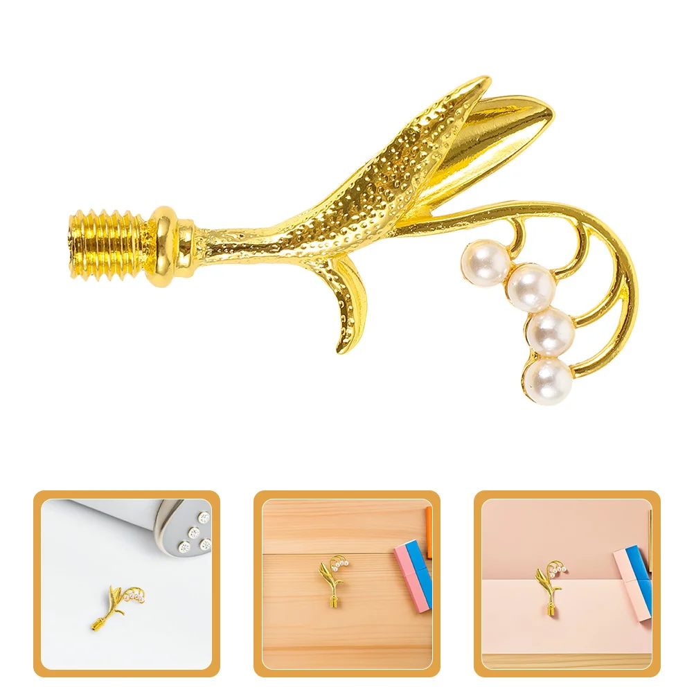 

2Pcs Durable Alloy Wax Seal Stamp Handle Replacement Grip Fire Seal Tool for DIY Wedding Invitations Envelopes Scrapbooking