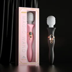 New Female AV Magic Wand Vibrator Sex Toy Clit Massage G Spot Orgasm Vibrator for Women Dildo Powerful Clitoral Masturbator