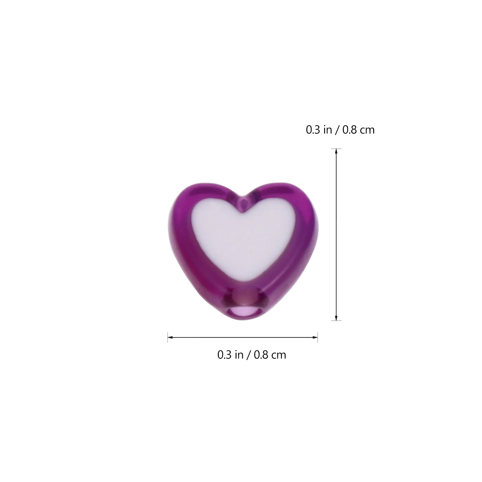 400개 하트 모양 비즈 컬러풀 DIY 보석 만들기 비즈 어린이 팔찌 목걸이 공예 선물 수제 액세서리