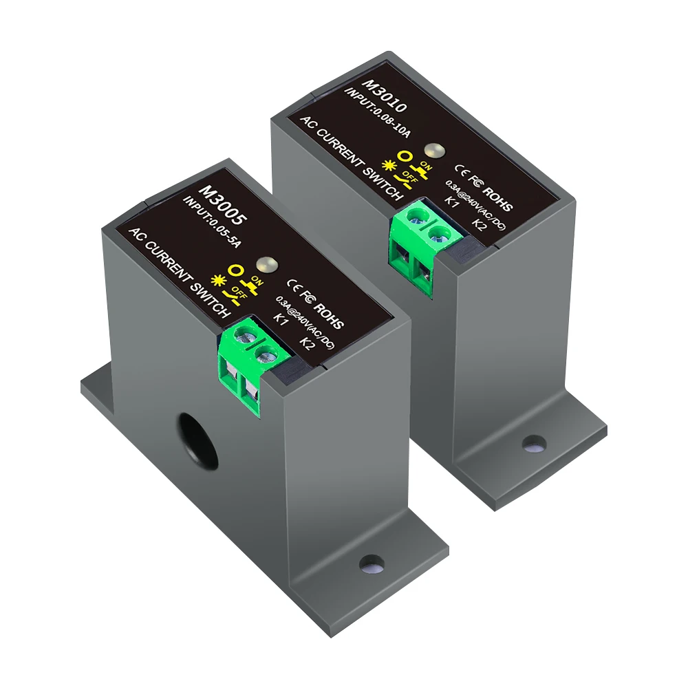 M3005 M3010 Current Detection Switch Induction Relay Switch Automatic Control Alarm Current Sensing Switch Detection Module