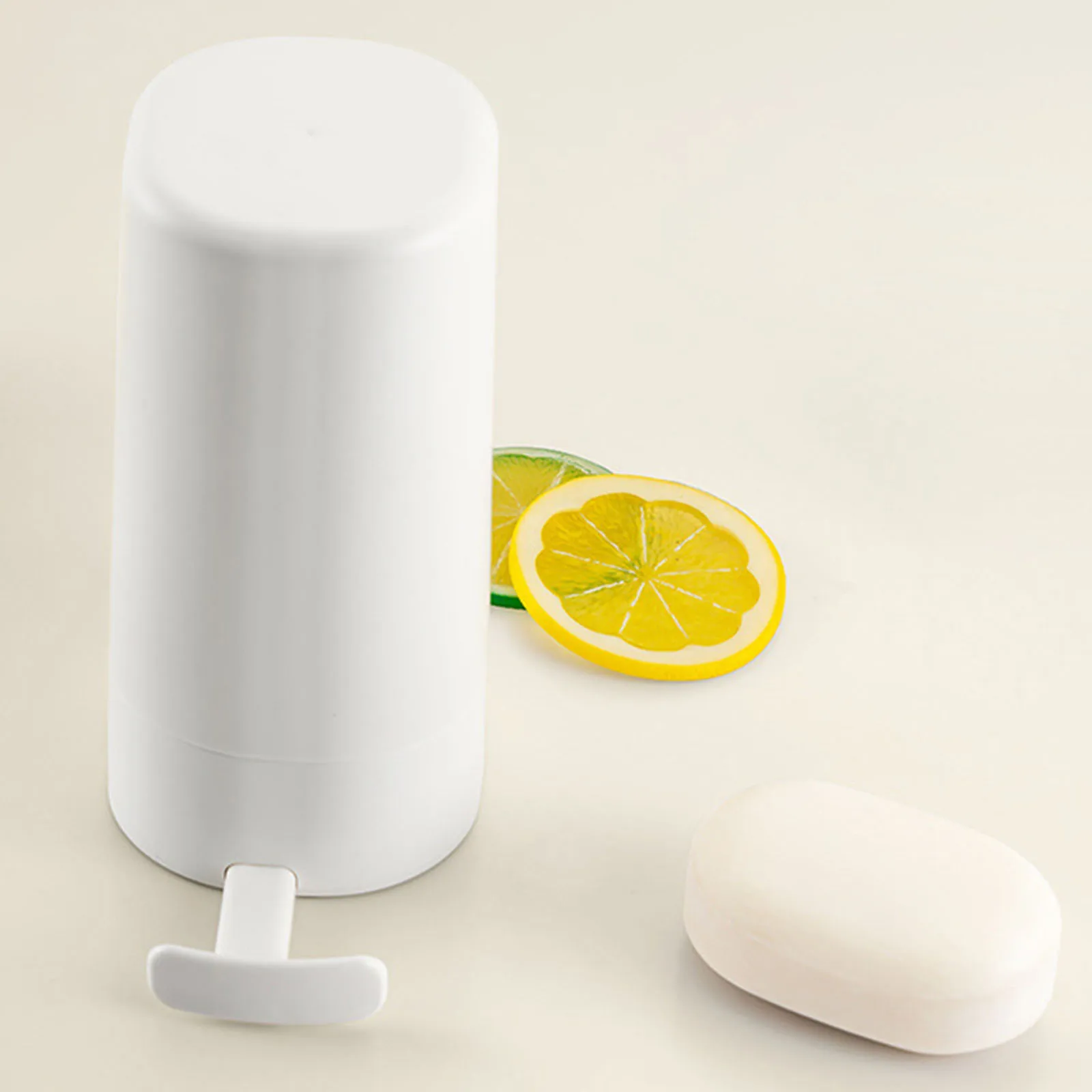 Soap Grinder Dispenser Wall Installation Fully Enclosed Manual Soap Saving Tool for Kitchen Office Hotel Gyms Urban Apartment