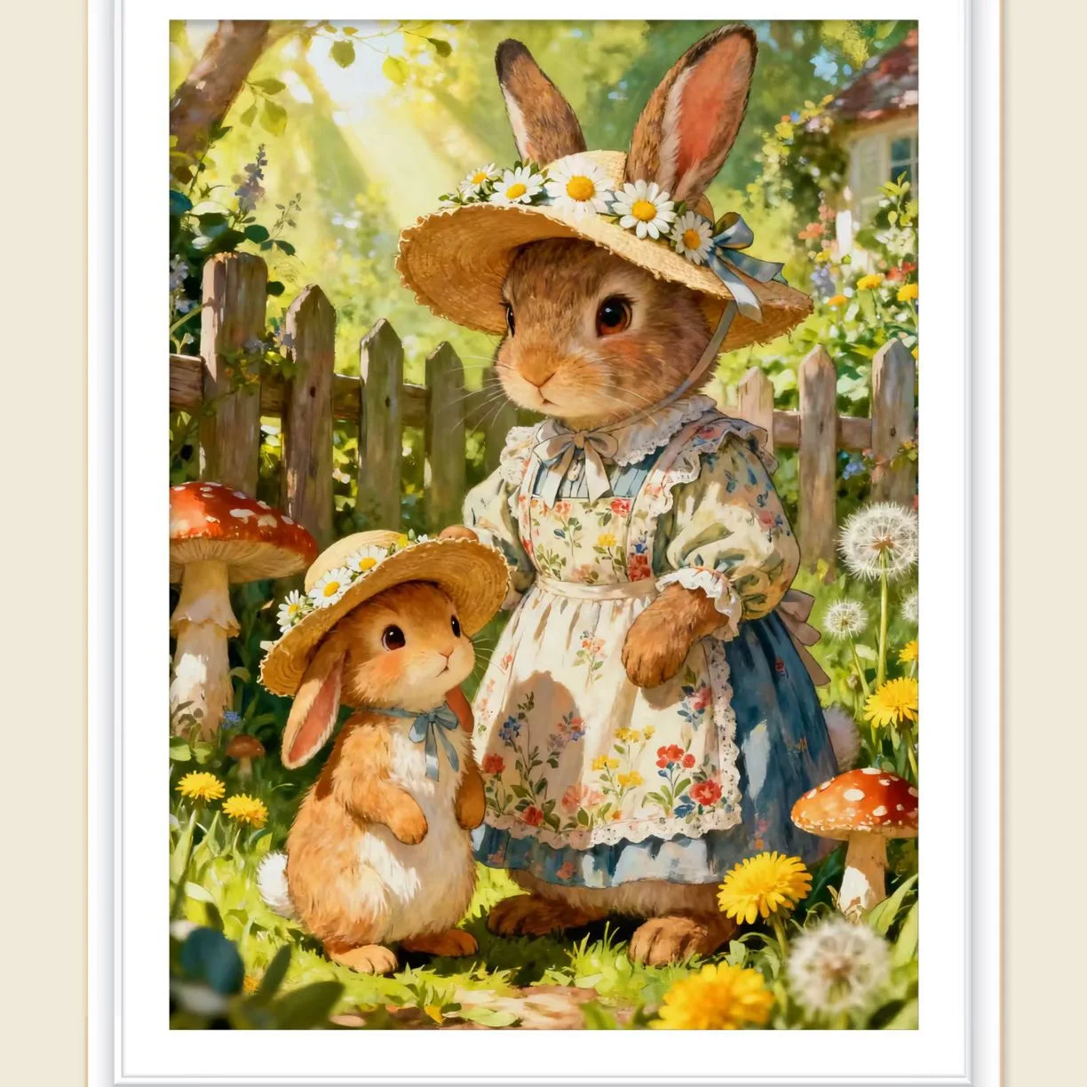 

14CT 9ct 70x90cm Rabbits Embroidery DIY Chinese Style Printed Kits Cross Stitch Needlework Home Decor Crafts