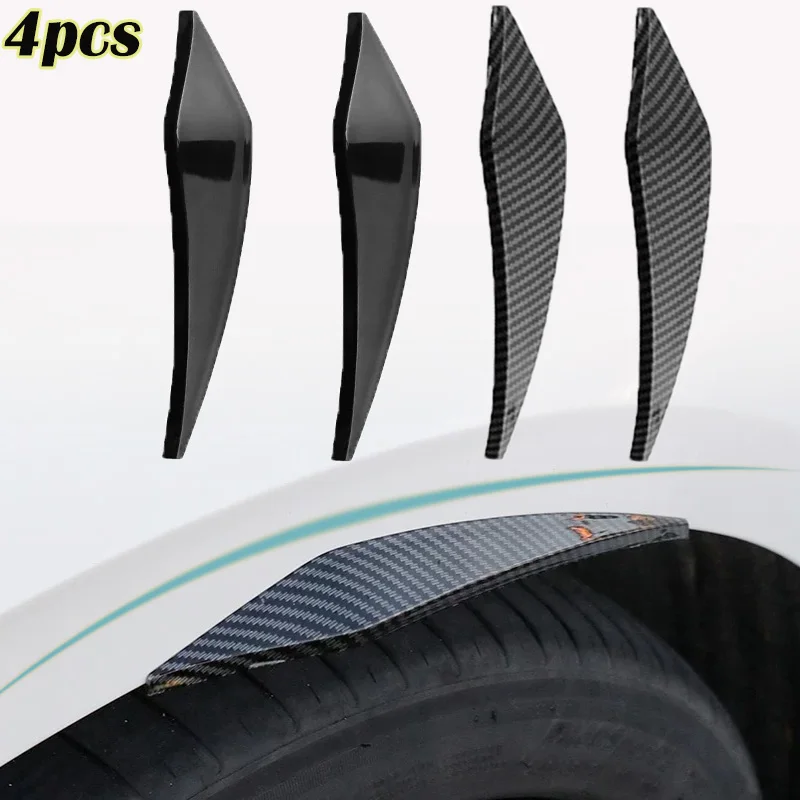 for Audi A3 A4 B6 B8 B7 B5 B9 A6 C5 C6 C7 A5 S3 S4 4PCS Car Wheel Eyebrow Bumper Fender Splash Guard