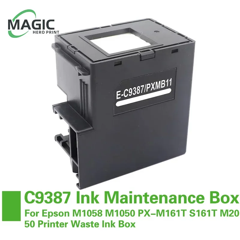 C9387 C12C938731 PXMB11 Maintenance Waste Ink Box For Epson M1050 M1058 M2050 PX-S161T PX-M161T S161T Printers Waste Ink Box