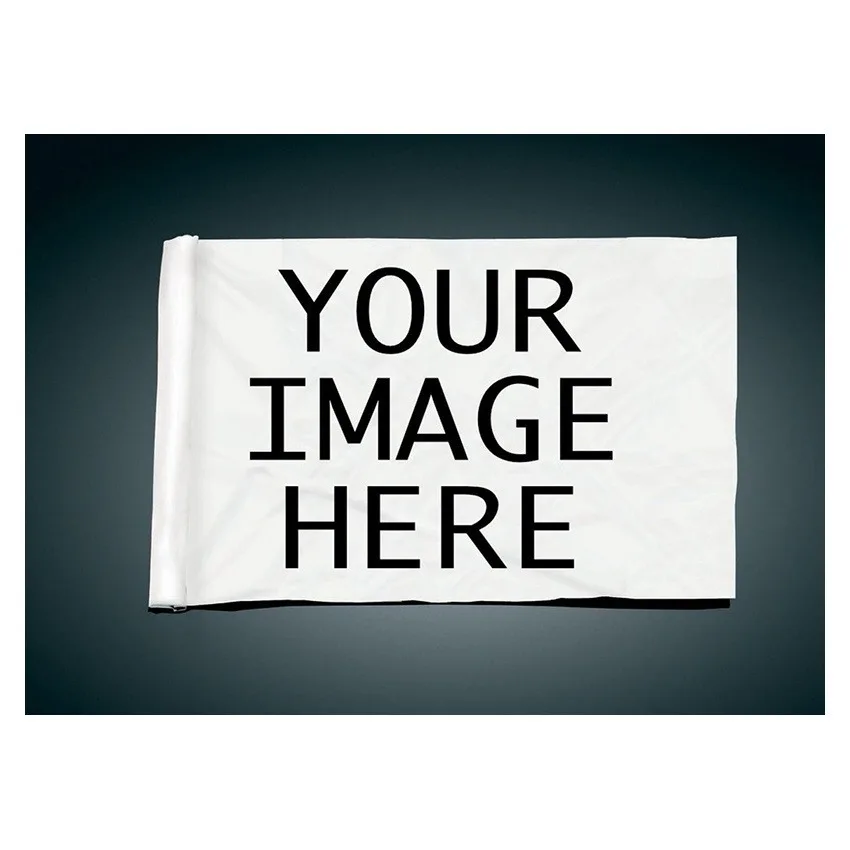 Custom Personalized Motorcycle Flag 6X9 Inch 3 Layer Double Sided Polyester Mini Banner Outdoor Small Flag 15×23CM  No Flagpole