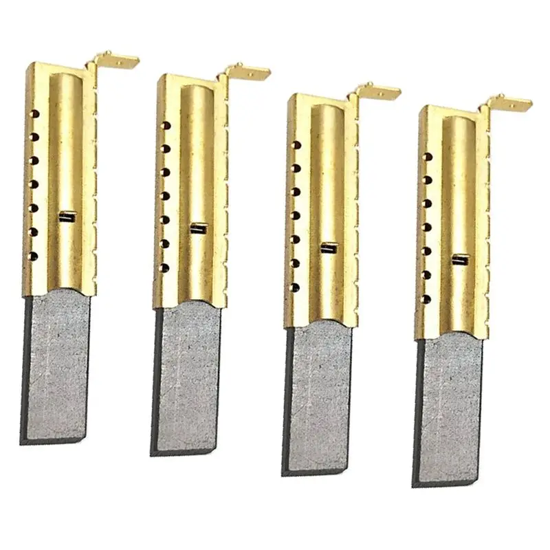 ABJT-For L94MF7 Drum Washing Machine 5X13.5X39.6Mm Upper And Lower Tooth Carbon Brushes Washing Machine Replacement Parts