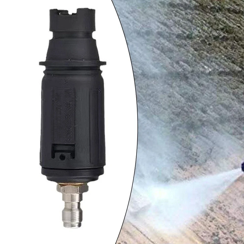 각도 조절 가능 고압 세척기 노즐 3000 PSI - 1/4인치 퀵 플러그 연결 분무기 (자동차 정원 청소용) 썸네일 6