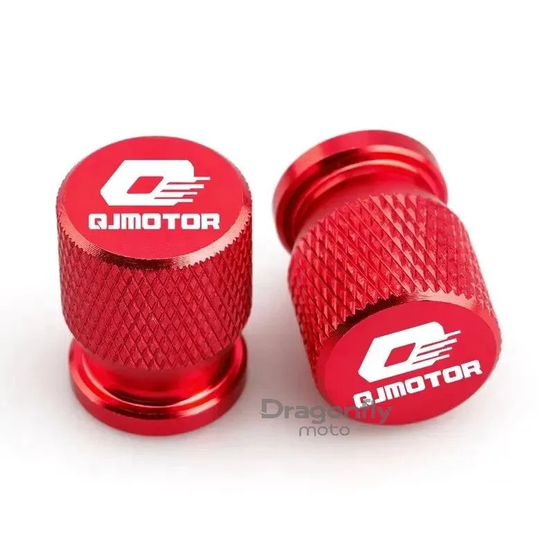 دراجة نارية الإطارات صمام منفذ الهواء الجذعية غطاء تغليف CNC الألومنيوم دراجة نارية أجزاء ل QJMOTO QJ MOTO QJMOTOR SRT 800SX 800SRT SRT 800X