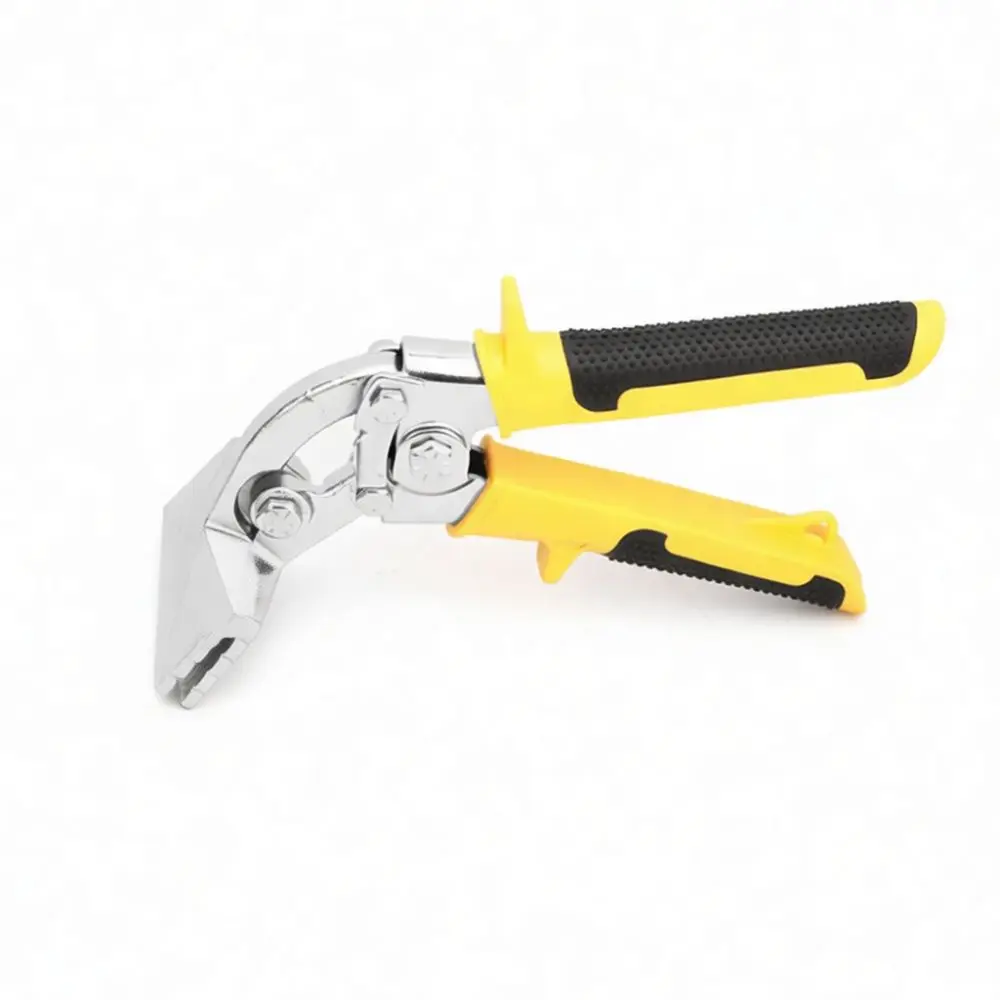 Metal Folding Hand Seamer Plier Straight Curved Jaw Plate Bender Manual Crimping Tool Chrome Vanadium Steel Industrial Grade