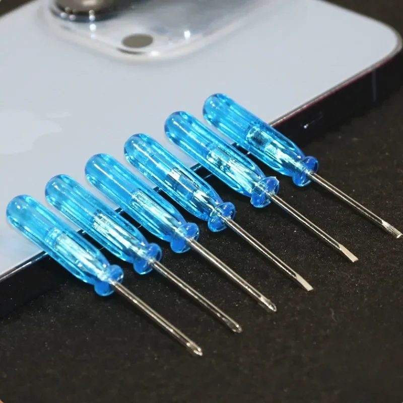 10Pcs Mini Slot Cross Screwdrivers Portable Screwdriver for Laptop Repair Hand Tools Precision Bit Phillips Screwdriver