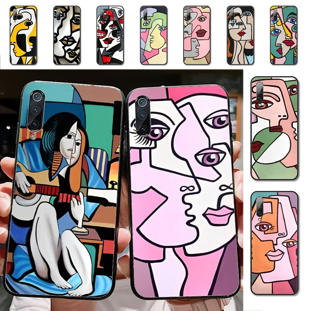 Picasso Abstract Art Painting Phone Case For Xiaomi Mi 5X 8 9 10 11 12 lite pro 10T PocoX3pro PocoM3 Note 10 pro lite