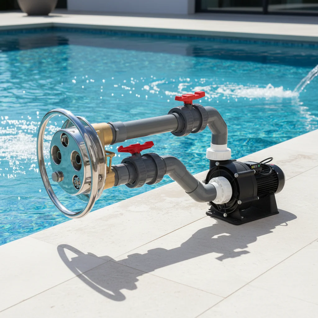 

Pikes Stainless Steel Bronze Swim Jet Counterflow Training Device 220V/380V/50Hz Indoor/Outdoor Swimming Pool Massage Pump Water