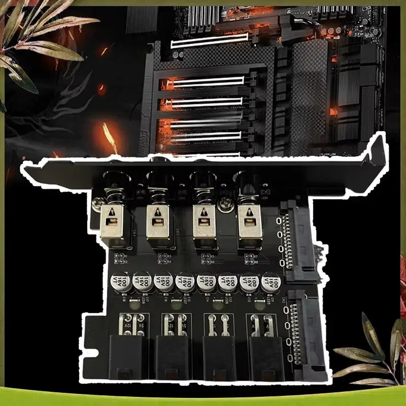 New-Power Saving PCI Expansion Card With SATA Cable Enhances PC Performance Dual Channel Hard Drive Controller