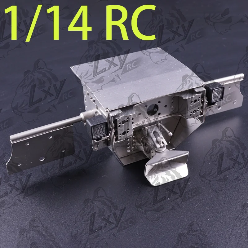 

1:14th Scale Metal Simulation Heavy Tail Boom Upgrade Accessories for Tamiya RC Truck MAN TGS