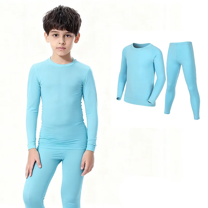Kids Football Sets Children Boy Students Fitness Basketball Running Exercise Training Sports Soccer Top Tee + Legging Pants H08