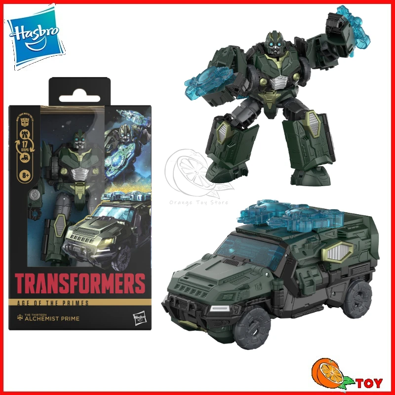 

In stock Takara Tomy Transformers toys Age Of The Primes Alchemist Prime Model Robot Collection Action Figures Toy Gifts Hobby