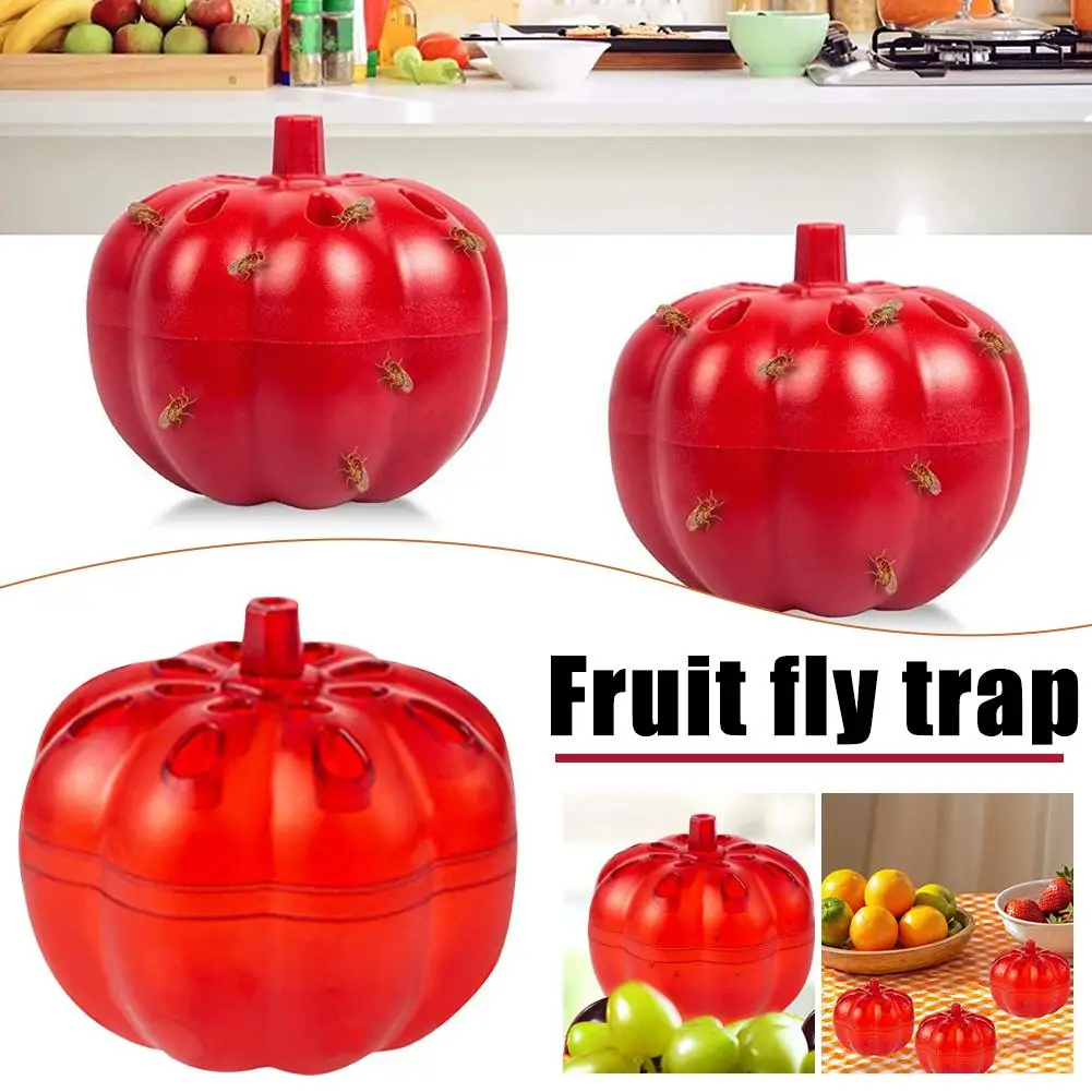Armadilha voadora de frutas de abóbora, armadilha para insetos de halloween, armadilha suspensa para insetos, decorações de halloween voando afiado w5h0