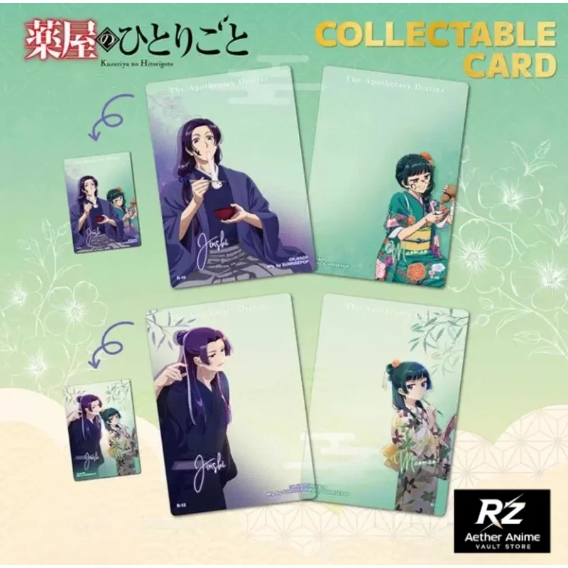 The Apothecary Diaries Collectible Cards Cartoon Maomao Cards Anime Merchandise in Stock Full Box Chance To Get Rare Versions