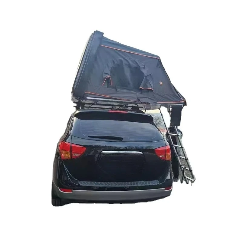 Picture 6: Pop-Up Car Rooftop Tent Oxford Fabric Folding Camper Shell Cover Accessories for 4x4 Camping Tent on Car