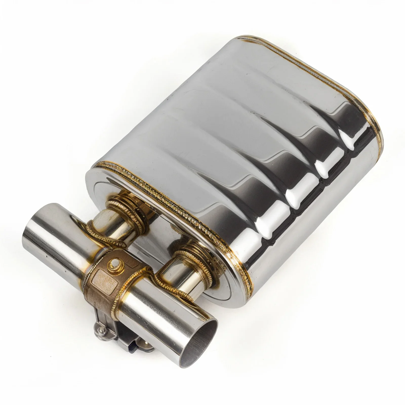 Universal 2/2.5/3 Inch Car Exhaust System Electronic Valve Control Stainless Steel Exhaust Muffler Pipe
