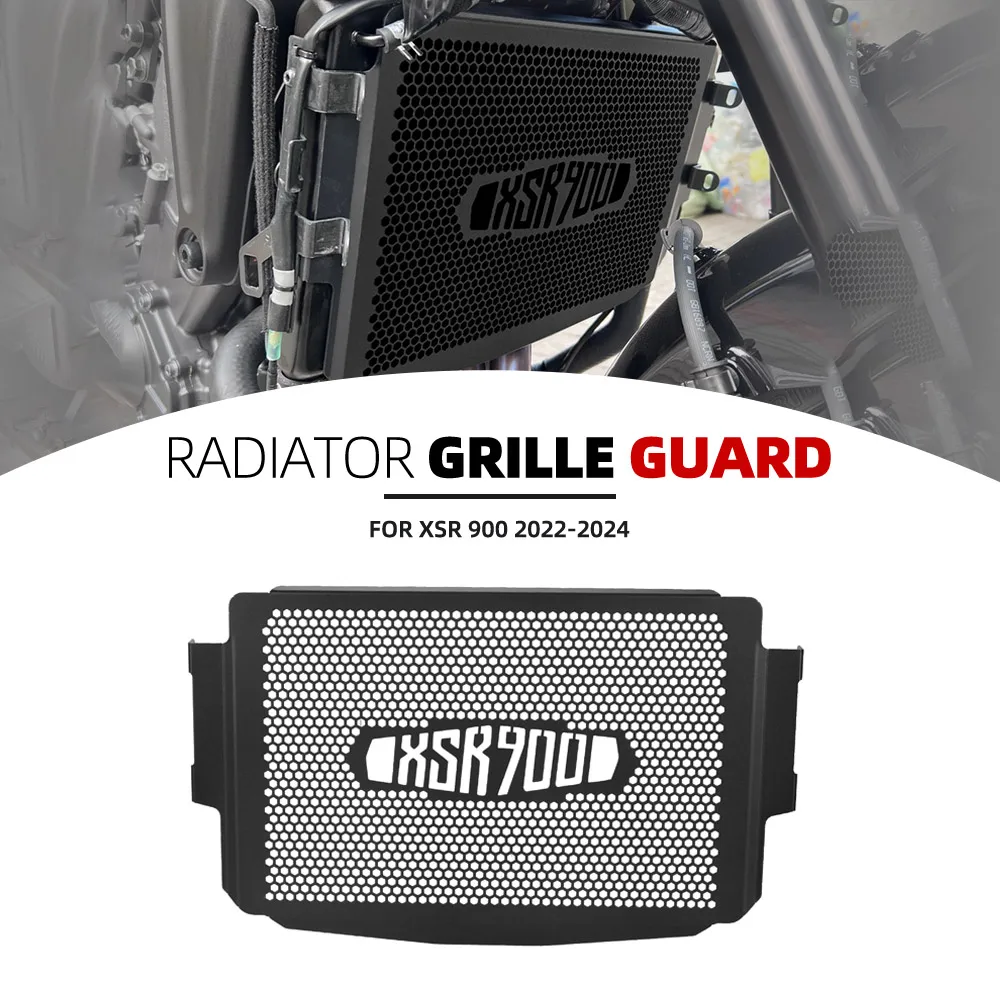 

For Yamaha XSR900 Accessories Motorcycle Radiator Guard Protection Cooler Grill Cover Protector XSR 900 2022-2023-2024