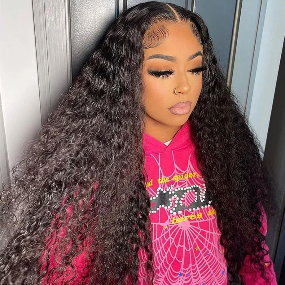 

Глубокая волна 13x6 Hd Парик из натуральных волос на кружеве 13x4 Прозрачный парик с волнистыми волнами на кружеве Бразильские вьющиеся парики с закрытием человеческих волос