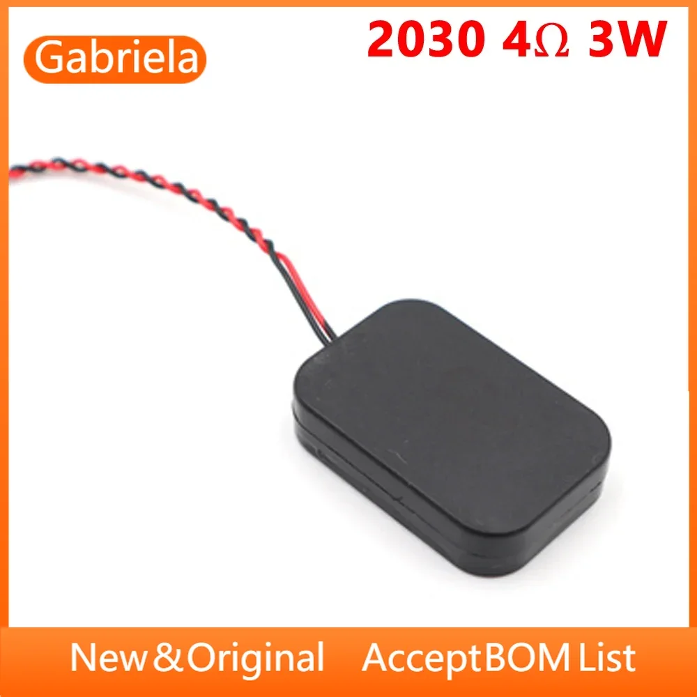 

5 pcs 4 ohm 3w 8 ohm 2W watt speaker square small cavity notebook computer 2535 2030 ultra-thin box speaker Thickness 6mm