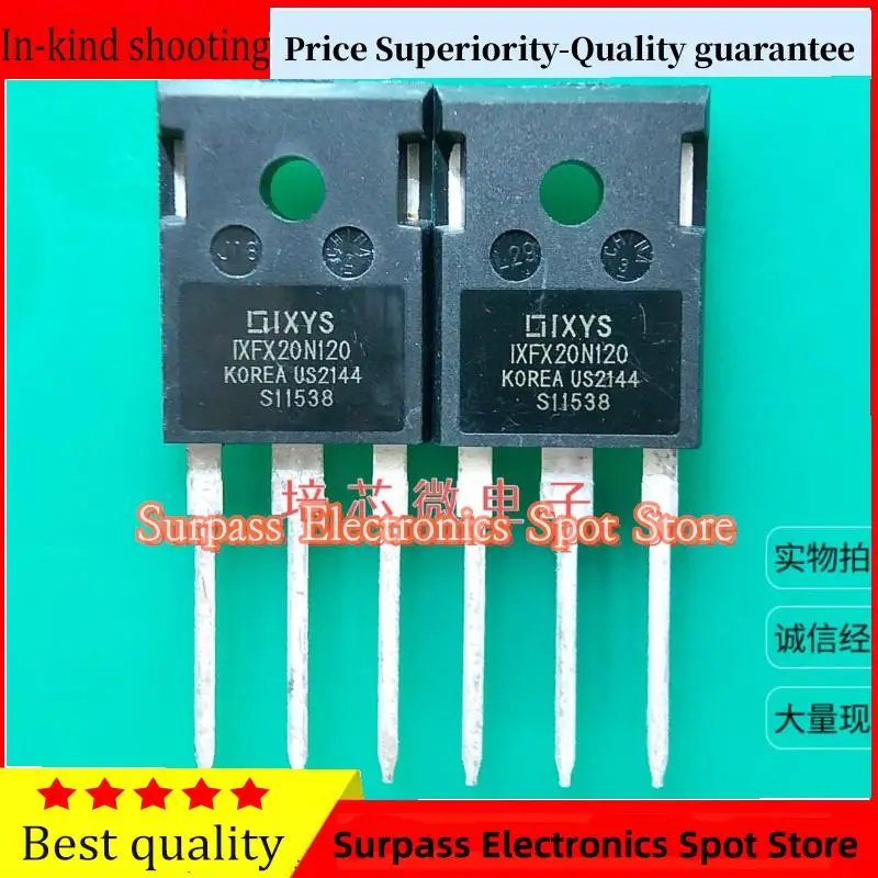 

10PCS-100PCS IXFX20N120 MOS TO-247 1200V 20A Price Superiority-Quality guarantee