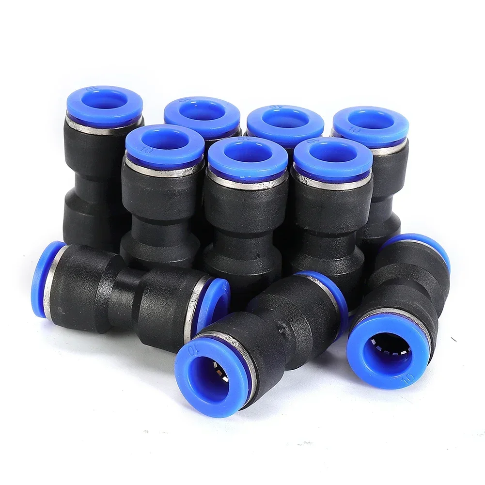 

Straight Push Connectors Pneumatic Connect Fittings Air Line Quick Hose Repair Suitable For 6mm 8mm 10mm 12mm Trachea