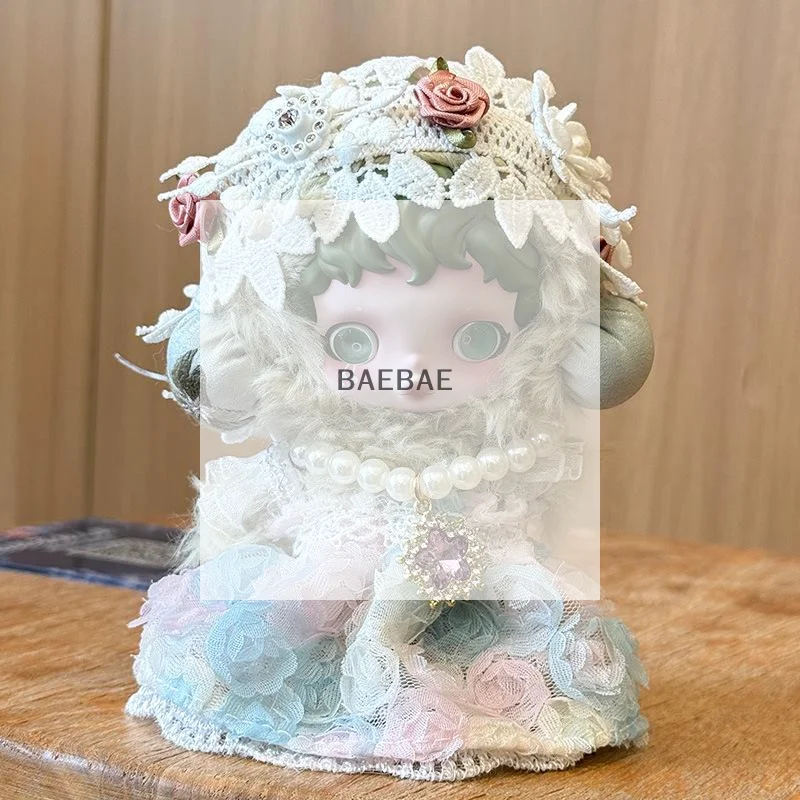 

1 шт., одежда для кукол, светлое плетение, садовая серия для одежды, плюшевое платье принцессы, комплект ожерелья, аксессуары для кукол