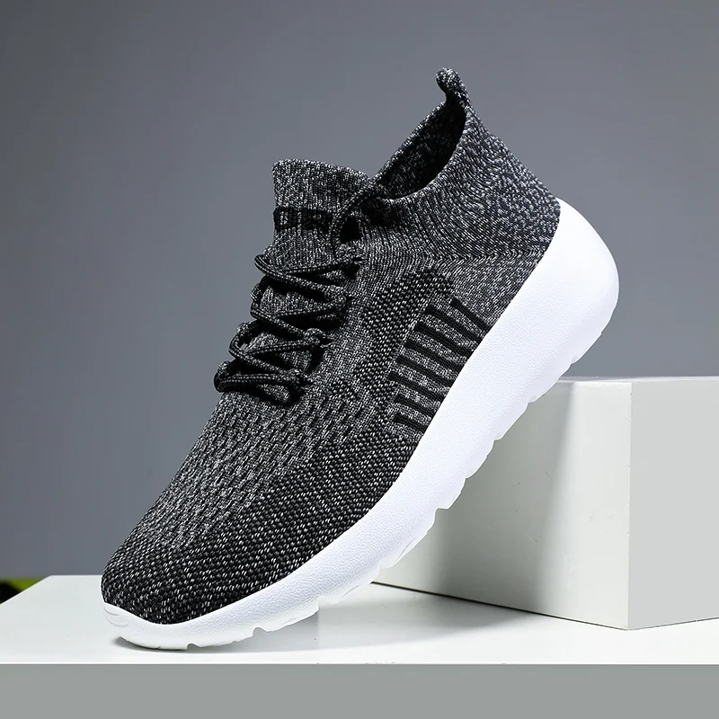 Baskets légères pour hommes femmes confortable femme chaussure chaussures de sport décontractées Zapatilla Deportiva Mujer plate-forme baskets taille 36-46